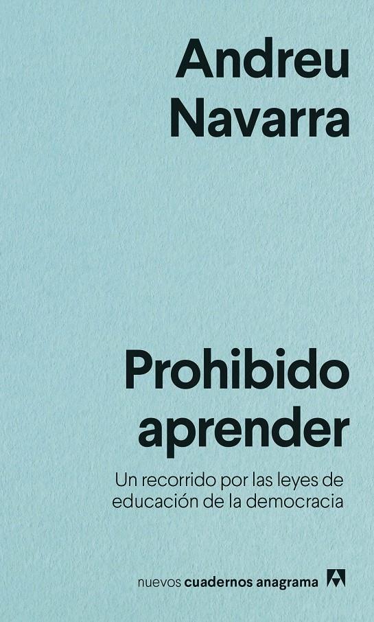 Prohibido aprender | 9788433916525 | Navarra, Andreu