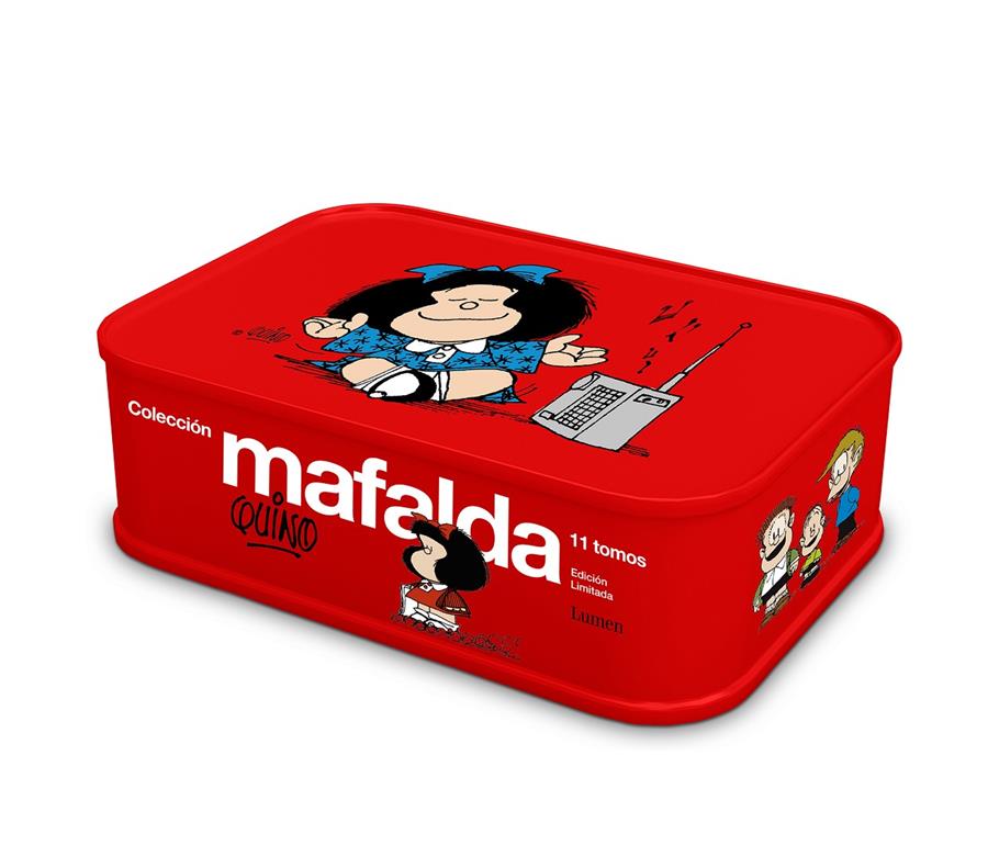 Colección Mafalda: 11 tomos en una lata (edición limitada) | 9788426424297 | Quino,