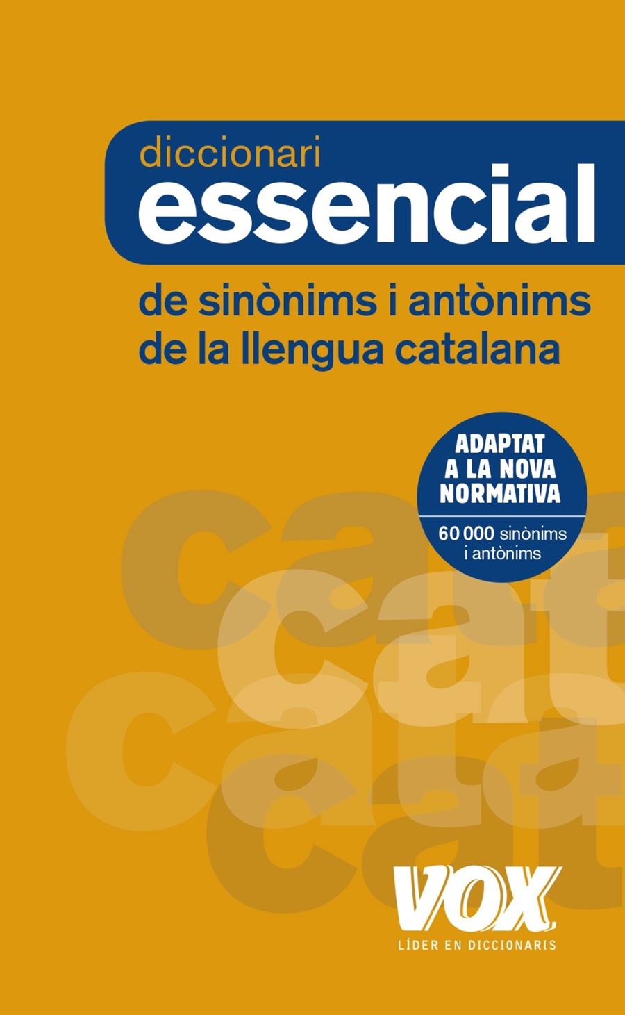 Diccionari Essencial de Sinònims i Antònims | 9788499742373