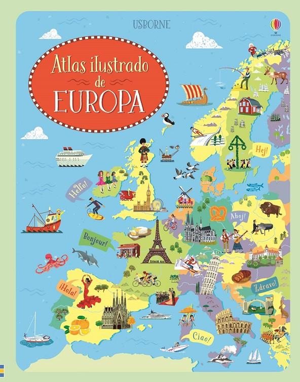 Atlas ilustrado de Europa | 9781474955409 | Melmoth, Jonathan