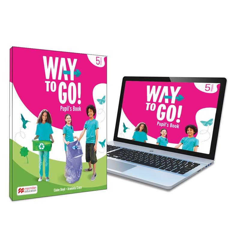 Way to Go! 5 Pupil's Book: libro de texto de inglés impreso con acceso a la vers | 9781035105205 | Boyd, Elaine/Crace, Araminta