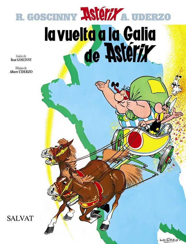 La vuelta a la Galia de Astérix | 9788434567238 | Uderzo, Albert/Goscinny, René