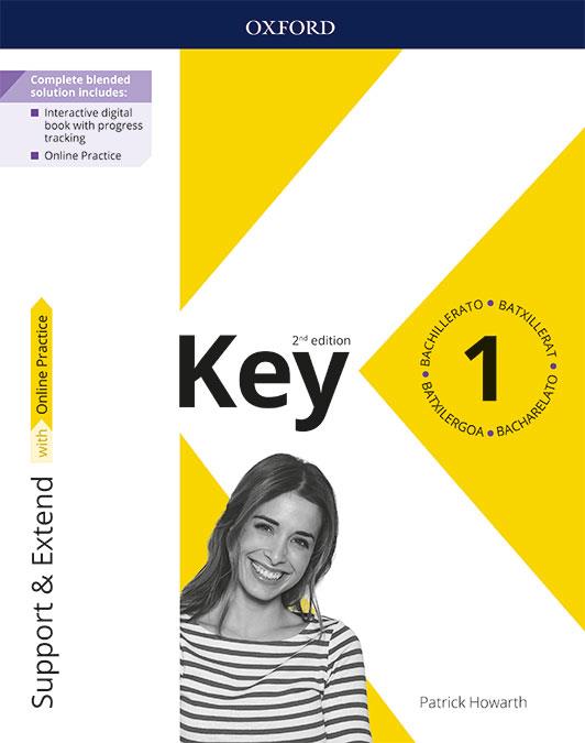 Key to Bachillerato 1. Support &Extend pack. 2 Edition | 9780194832243 | Howarth, Patrick