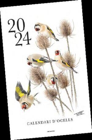 Calendari d'ocells 2024 | 9788413562964 | TONI LLOBET