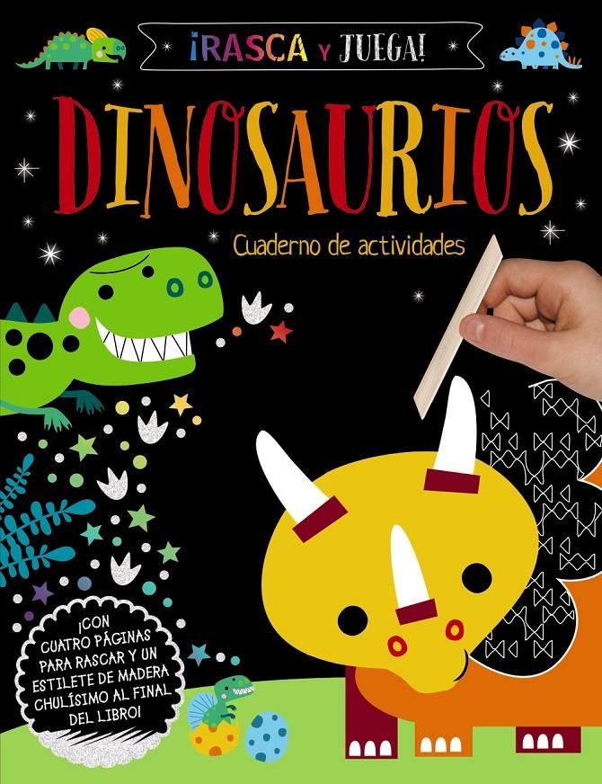 Rasca y Juega. Dinosaurios - Cuaderno de actividades | 9788469662878 | Varios Autores