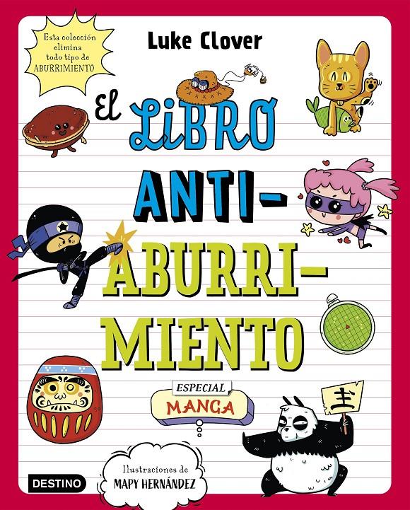 El libro antiaburrimiento. Especial manga | 9788408271871 | Hernández, Mapy/Clover, Luke