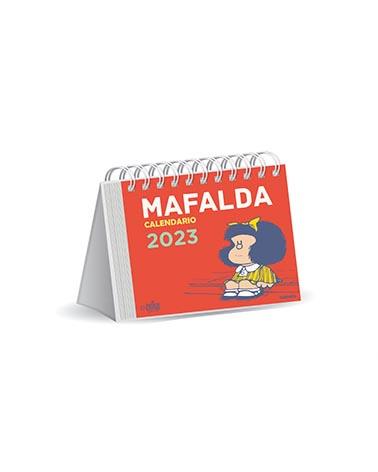 Calendario 2023 Mafalda Escritorio Rojo | 9789878935089 | QUINO