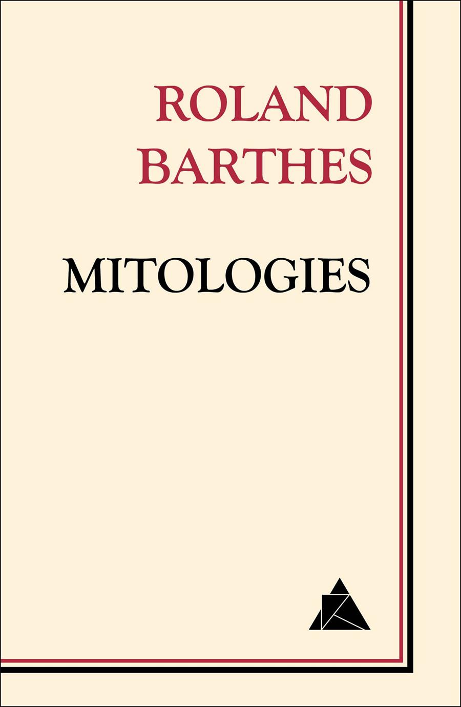 Mitologies | 9788493971984 | Barthes, Roland