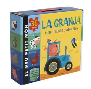 La granja. Puzle i adhesius | 9788490576519 | Little Tiger Press