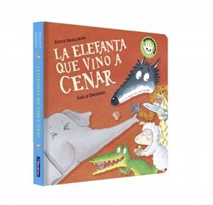 La elefanta que vino a cenar (La ovejita que vino a cenar. Libro de cartón) | 9788448869915 | Smallman, Steve