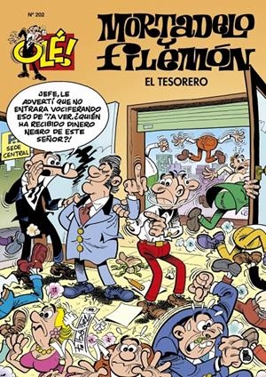 Mortadelo y Filemón. El tesorero (Olé! Mortadelo 202) | 9788402425577 | Ibáñez, Francisco