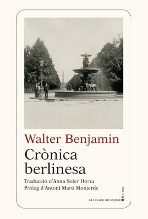 Crònica berlinesa | 9788410377905 | Benjamin, Walter