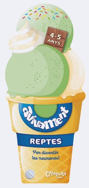 AVIVAMENT REPTES 4-5 ANYS - CAT | 9789876377102 | Els Editors De Catapulta