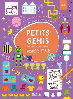 Petits genis - Passatemps divertits +4 | 9789403206707 | Ballon