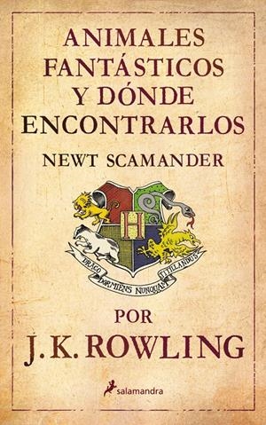 Animales fantásticos y dónde encontrarlos | 9788498382686 | J. K. Rowling