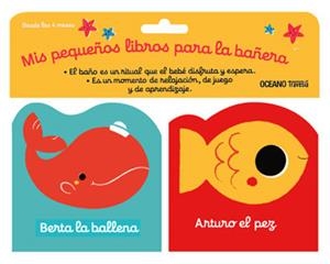 BERTA LA BALLENA - ARTURO EL PEZ - LIBRO BAÑERA | 9786077357537 | Cosneau, Géraldine