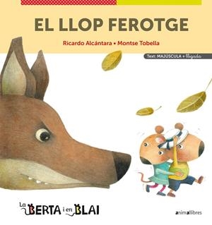 El llop ferotge (majúscules + lligada) | 9788418592355 | Ricardo Alcántara