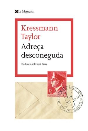 Adreça desconeguda | 9788482649580 | Taylor, Kressmann