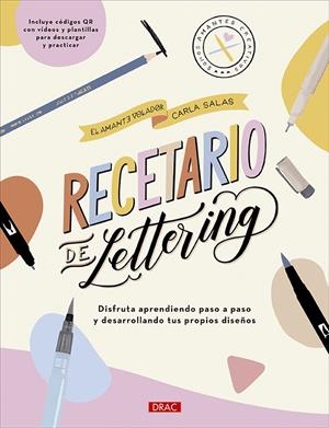 Recetario de lettering | 9788498747232 | Salas, Carla