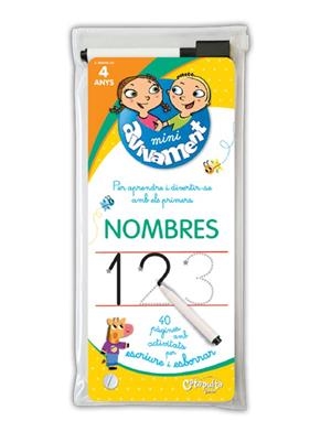 AVIVAMENT PER ESCRIURE I ESBORRAR - NOMBRES | 9789876374682 | LOS EDITORES DE PLAYBAC